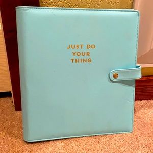 Robin’s Egg blue Deluxe BIG Planner Cover …
